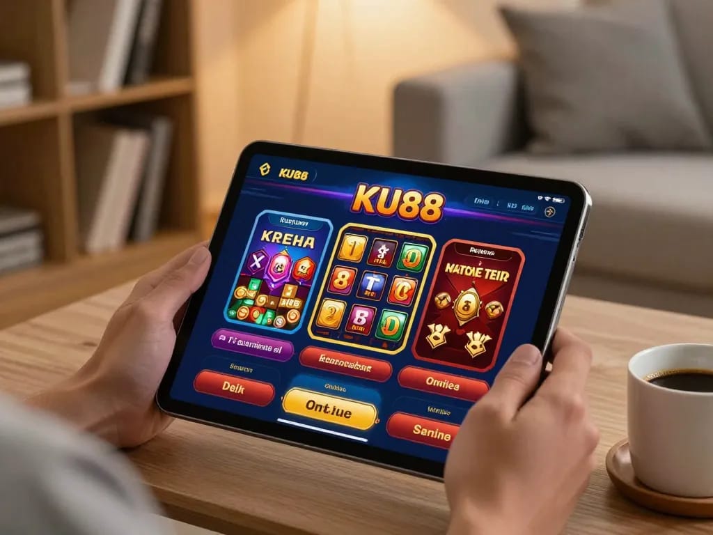 Engage in mobile gambling with the KU88 app for exciting gameplay and rewards.