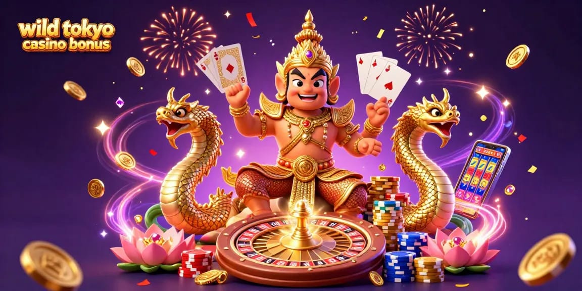 Scopri il bonus del Wild Tokyo Casino e gioca ai migliori giochi d'azzardo con slot e promozioni esclusive.