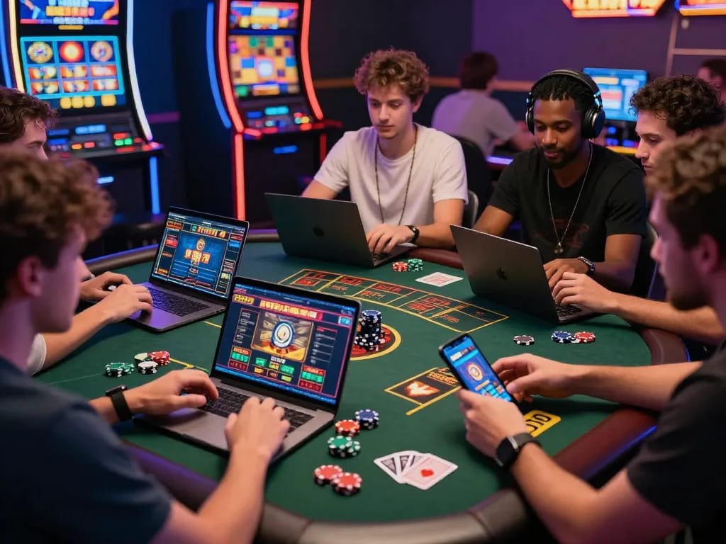 Online gaming excitement at https://789clubweb.com/ with players engaged in casino games and vibrant visuals.