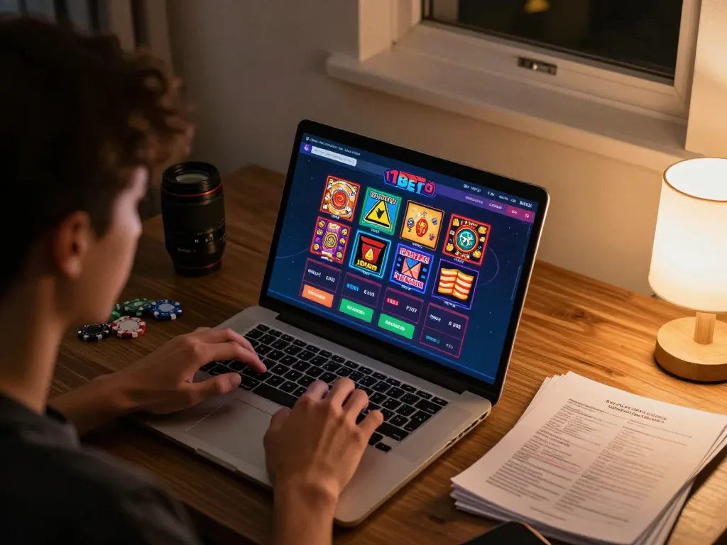 Engaging with the trang chủ 11BET online gaming interface showcases responsible gambling action.