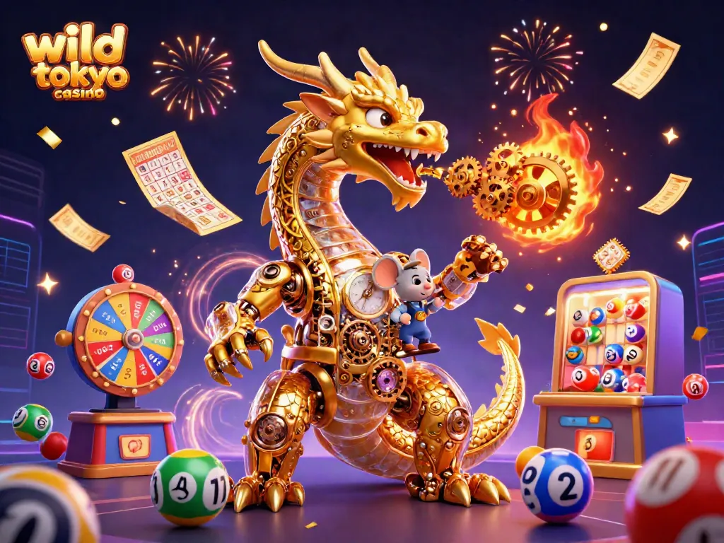 Engage with wild tokyo casino through vibrant games and rewards in a thrilling illustration.