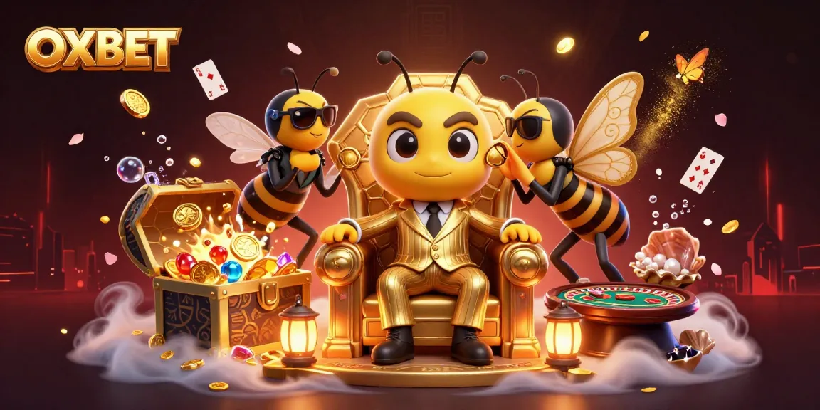 Experience thrilling gameplay at OXBET with vibrant casino elements and characters bringing fun to life.