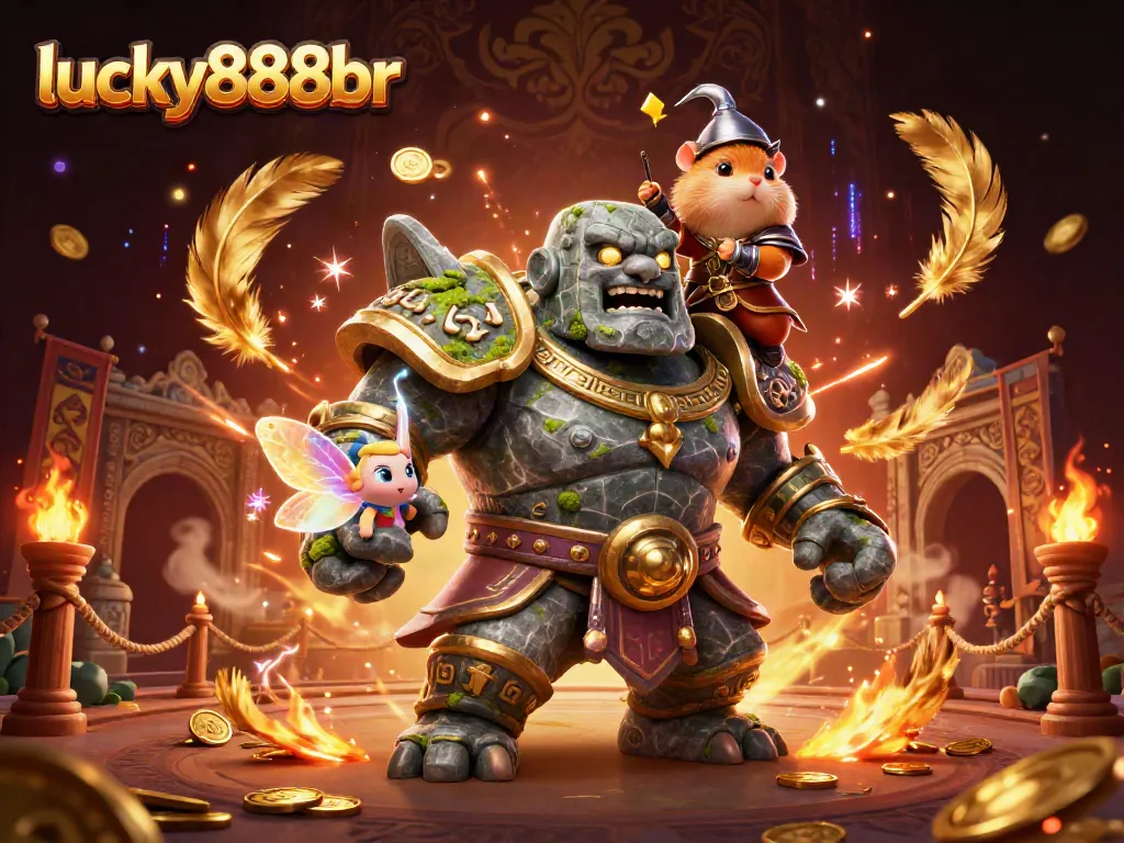 Experience thrilling gameplay at lucky888br with enchanting characters in a vibrant casino atmosphere.