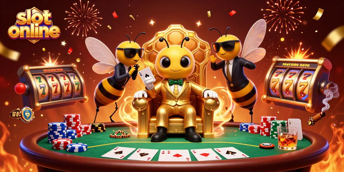 Experience thrilling slot online action with vibrant characters and dynamic game elements in a stunning 3D illustration.