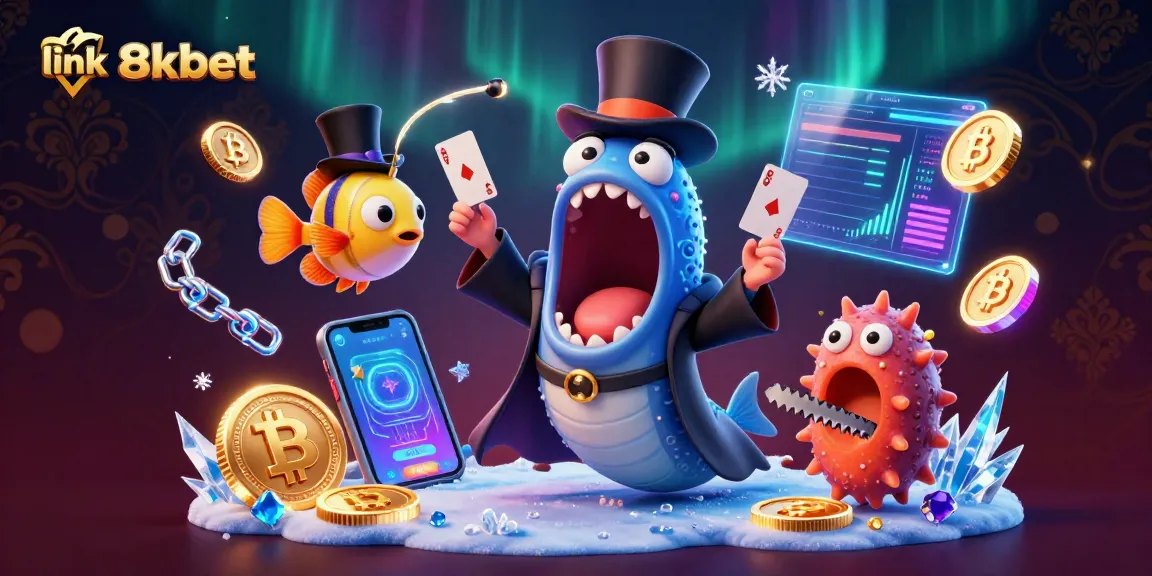 Engage with link 8xbet for thrilling crypto casino magic featuring unique sea creatures.