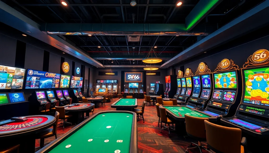Discover innovative gaming experiences with SV 66, featuring diverse online betting options.